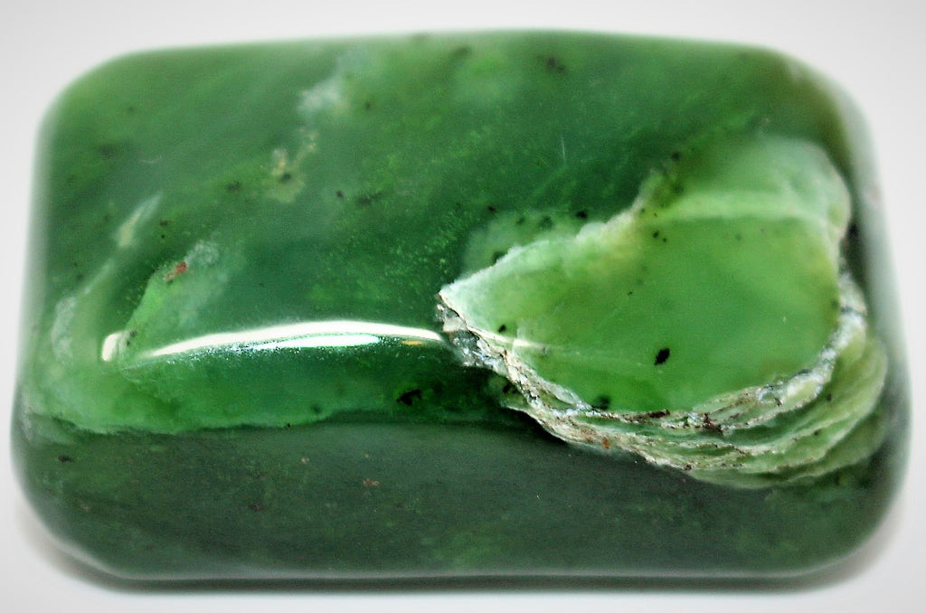 Serpentine Dark Green Thumble Stone - Medium AAA Quality