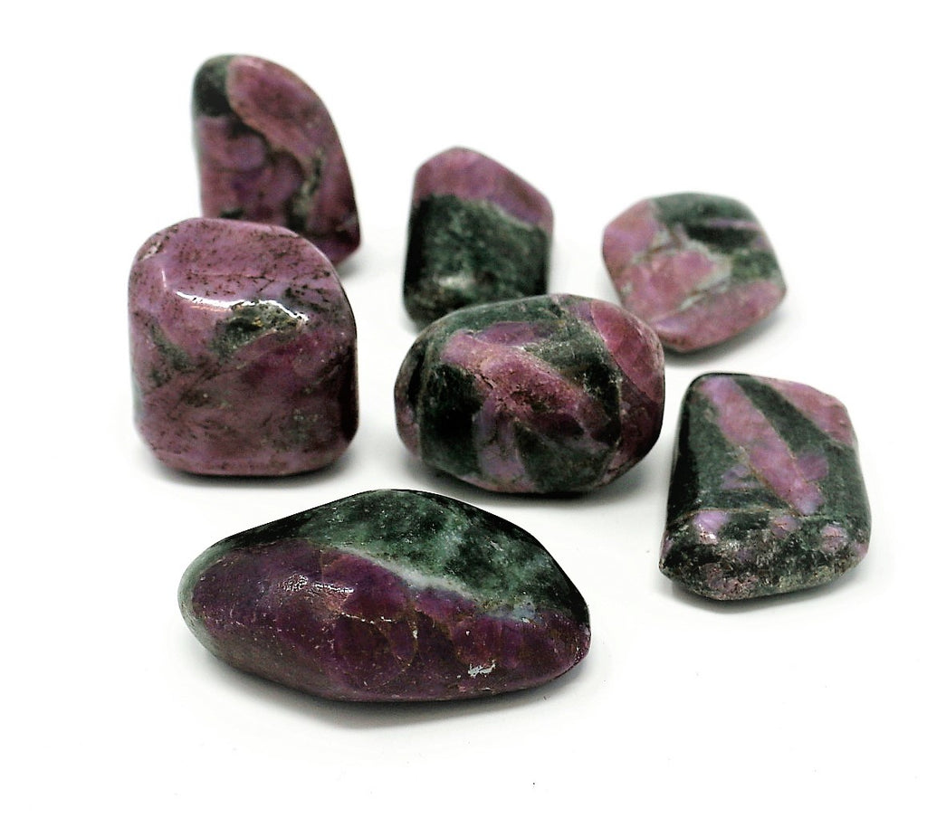 Ruby Zoisite Thumble Stone - Medium AAA quality