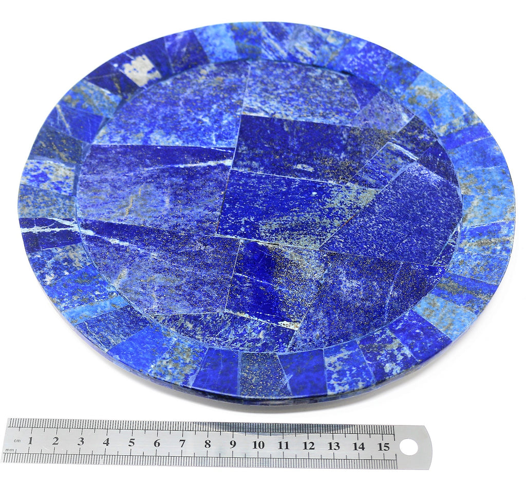 Lapis Lazuli Medium round Plate - AAA Quality