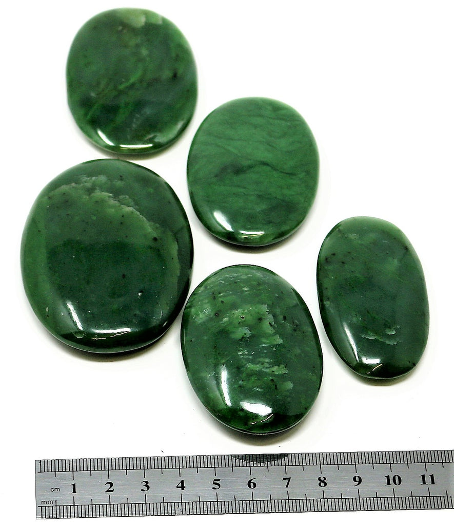 Nephrite Jade Palm Stone - Medium AAA Quality