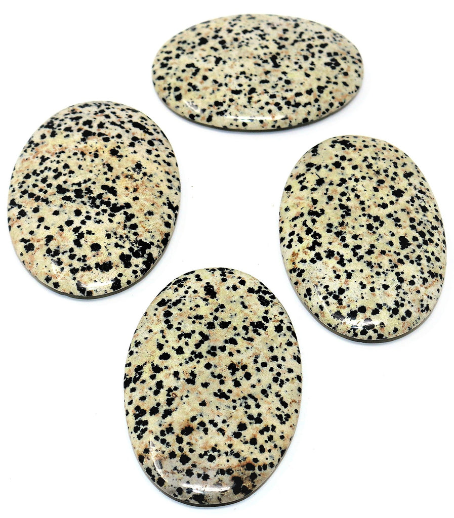 Dalmatian Jasper Palm Stone