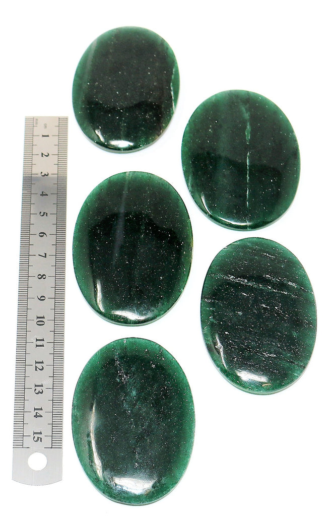 Nephrite Jade Palmstone - Medium AAA Quality