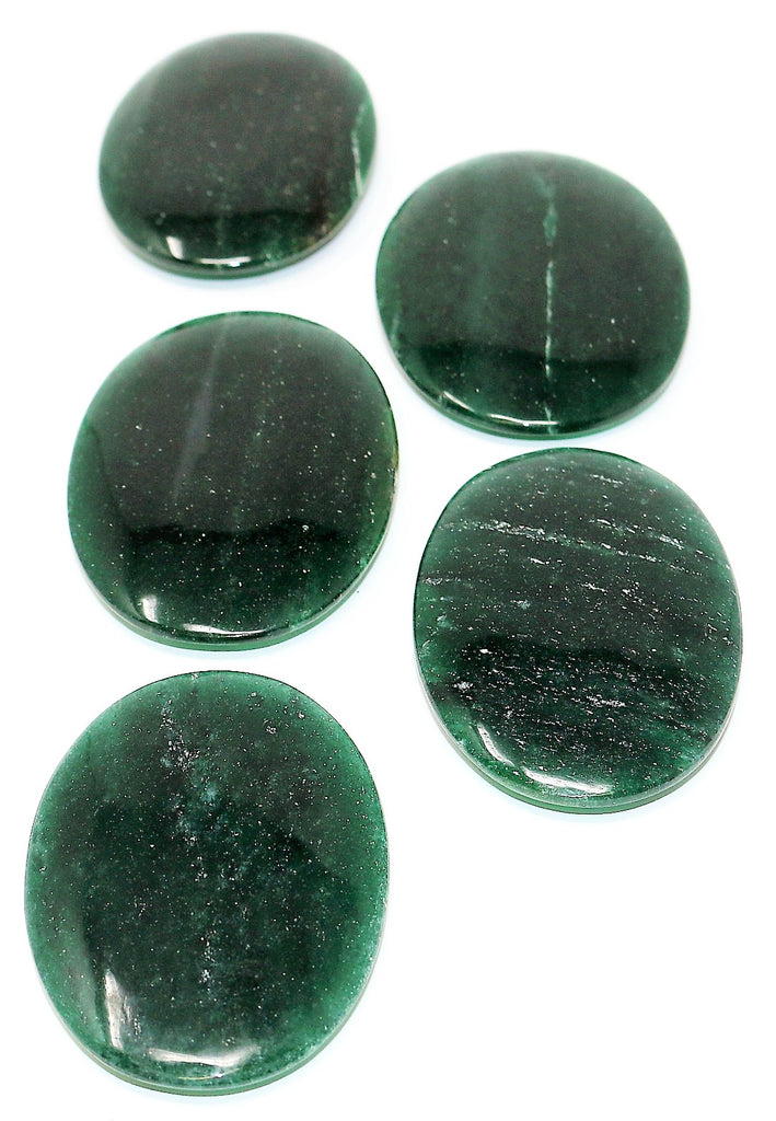 Nephrite Jade Palmstone - Medium AAA Quality