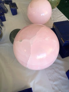 Mangano Calcite Sphere - Weight $50kg