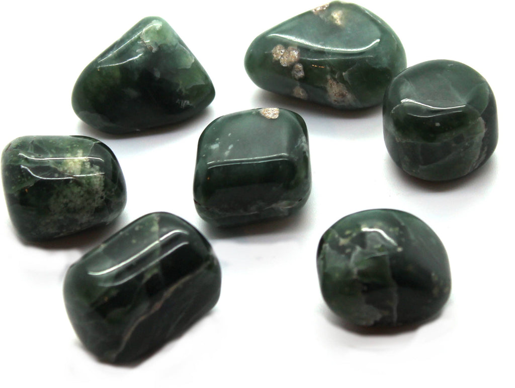 Nephrite Jade Tumblestone Set of 5 piece