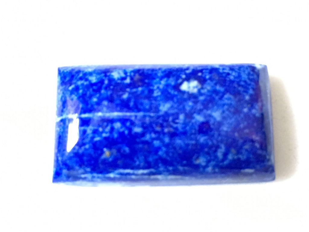 Royal Blue Rectangle Lapis Lazuli Cabochon (Madani Quality AAA) 5 grams