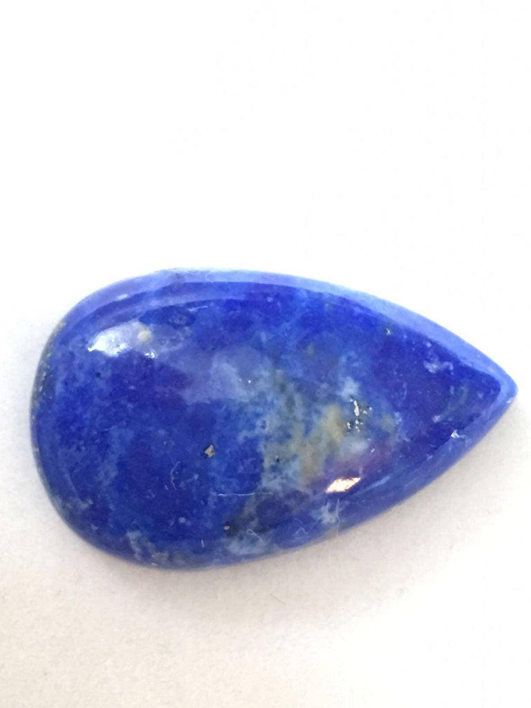 Royal Blue Tear drop Shaped Lapis Lazuli Cabochon AAA 2 grams