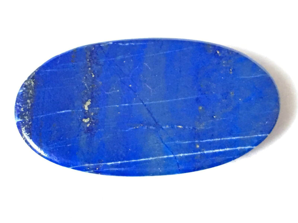 Royal Blue Oval Shaped Lapis Lazuli Cabochon (Madani AAA)