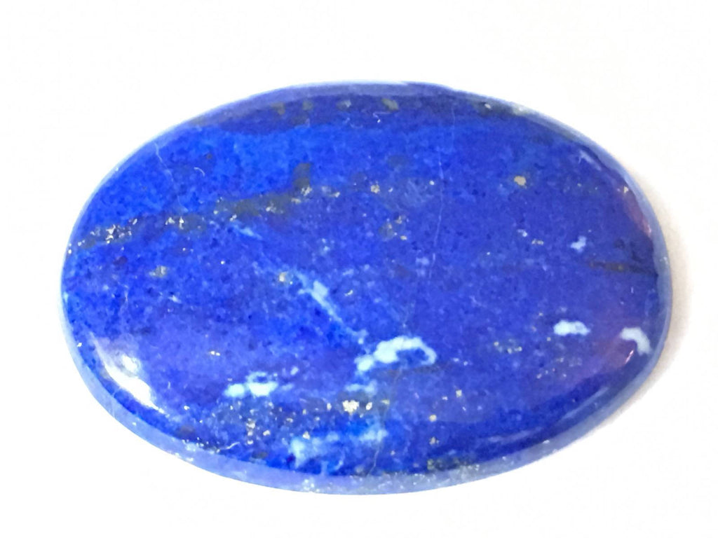 Royal Blue Oval Shaped Lapis Lazuli Cabochon AAA 12grams