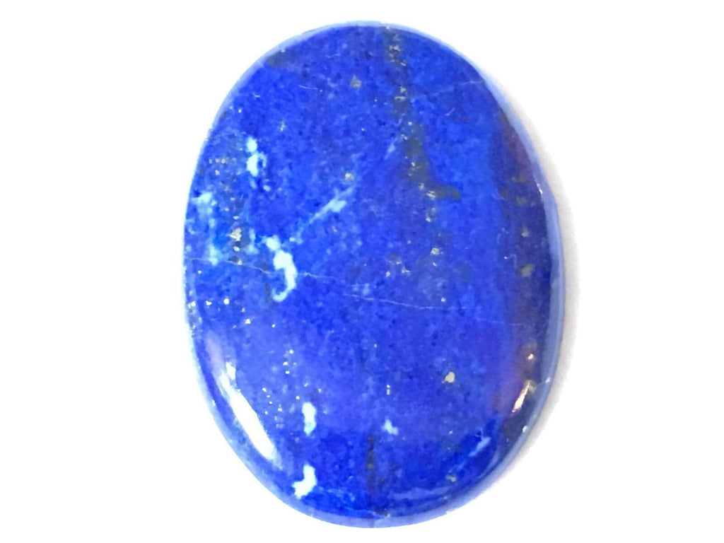 Royal Blue Oval Shaped Lapis Lazuli Cabochon AAA 12grams