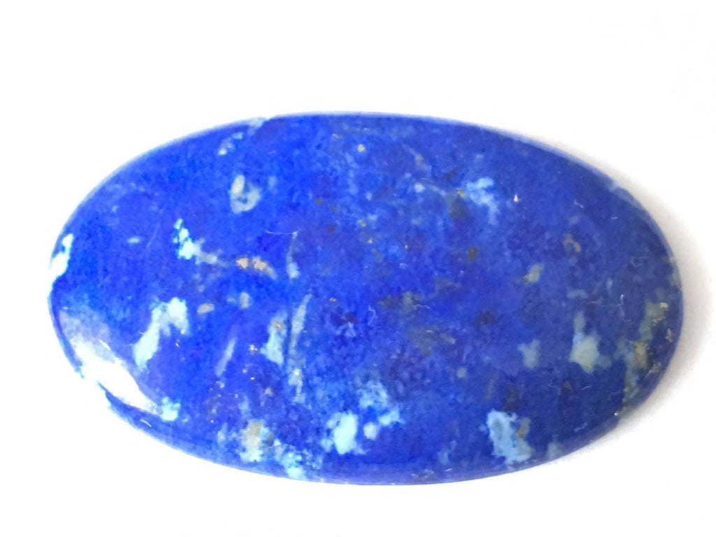 Royal Blue Oval Shaped Lapis Lazuli Cabochon AAA 8grams