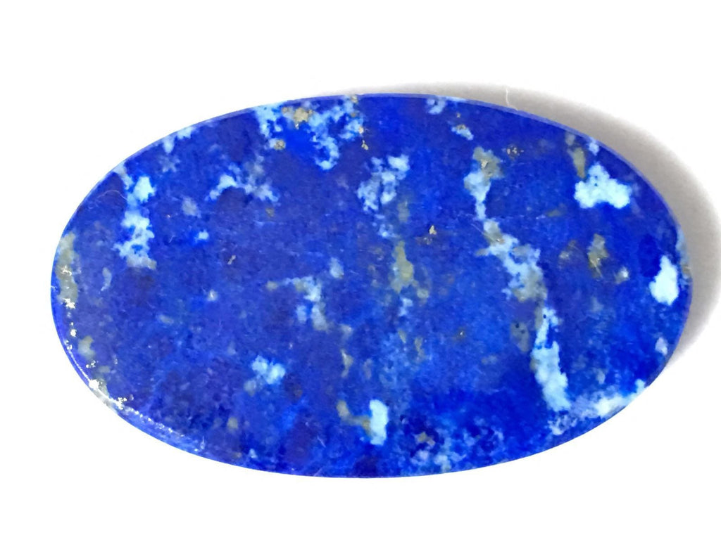 Royal Blue Oval Shaped Lapis Lazuli Cabochon AAA 8grams