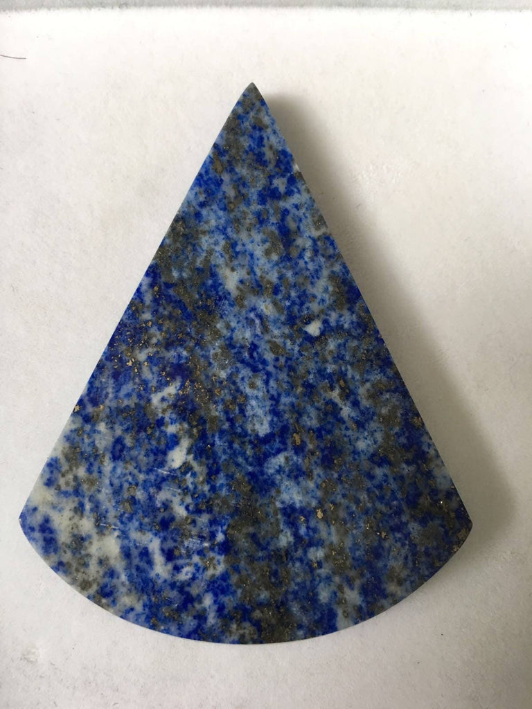 Lapis lazuli cone shaped cabochon