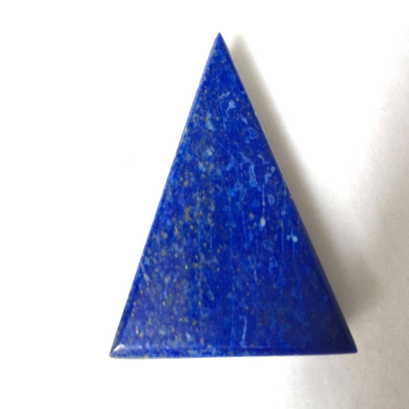 Deep Blue Lapis lazuli triangle cabochon 17 grams