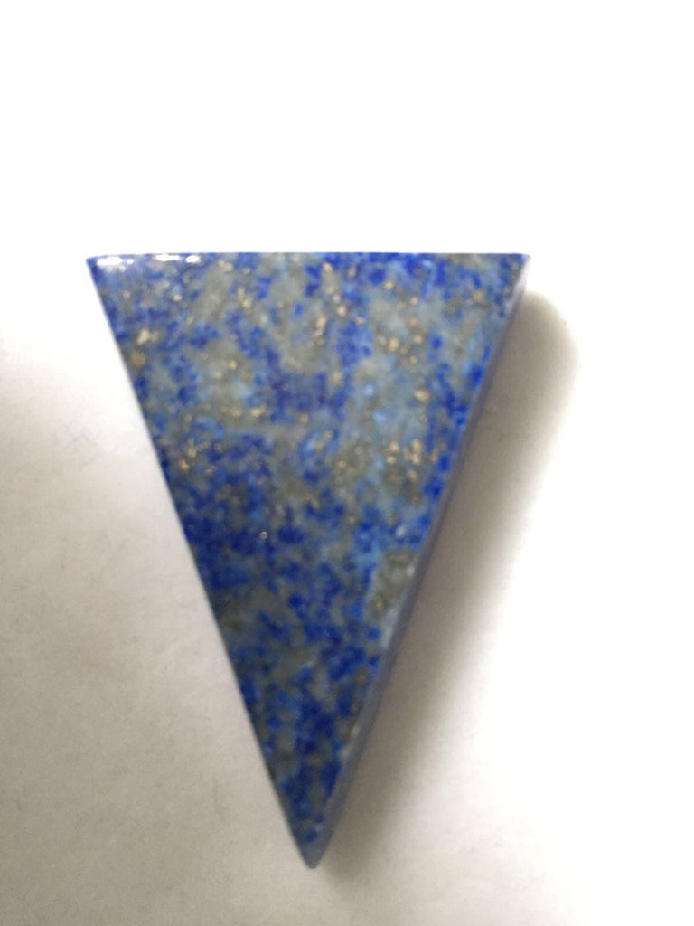 Deep Blue Lapis lazuli triangle cabochon 14 grams