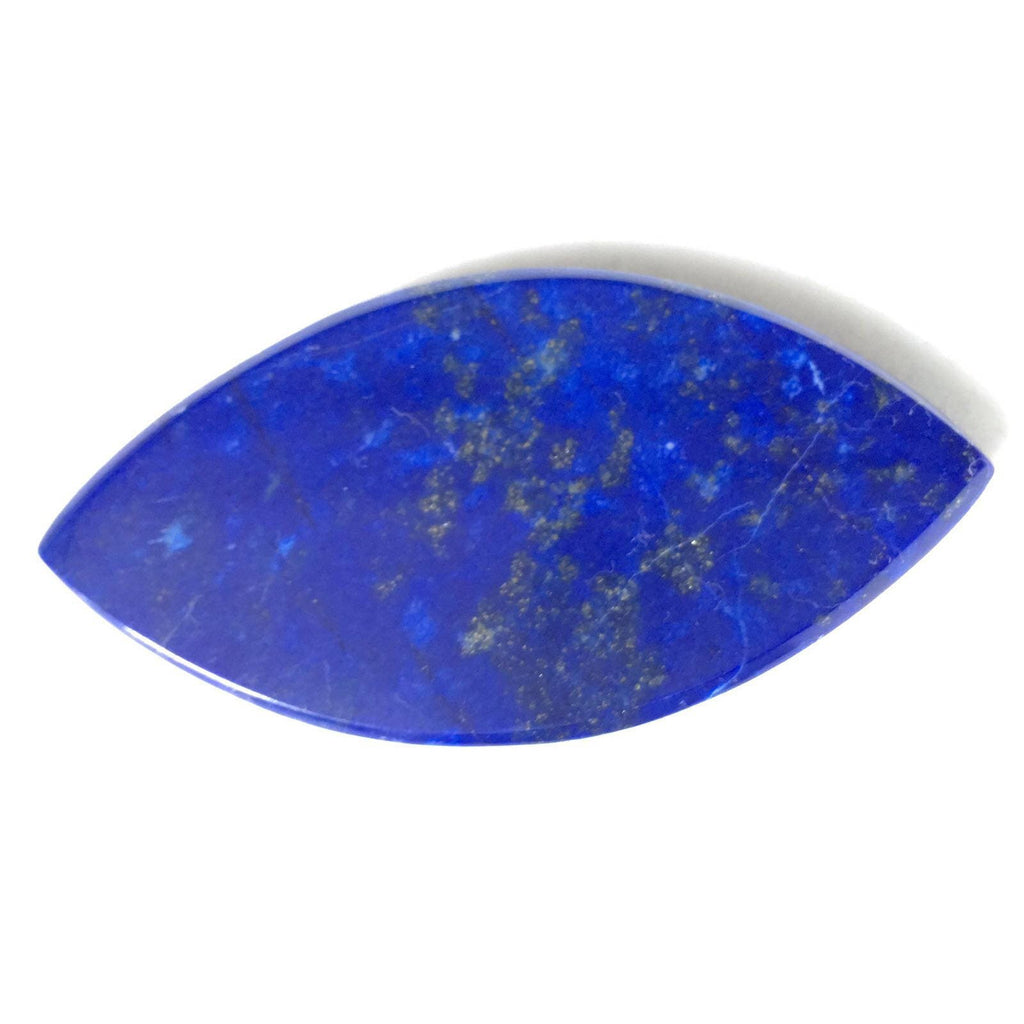 Deep Blue Lapis Lazuli Leaf cabochon 24 grams