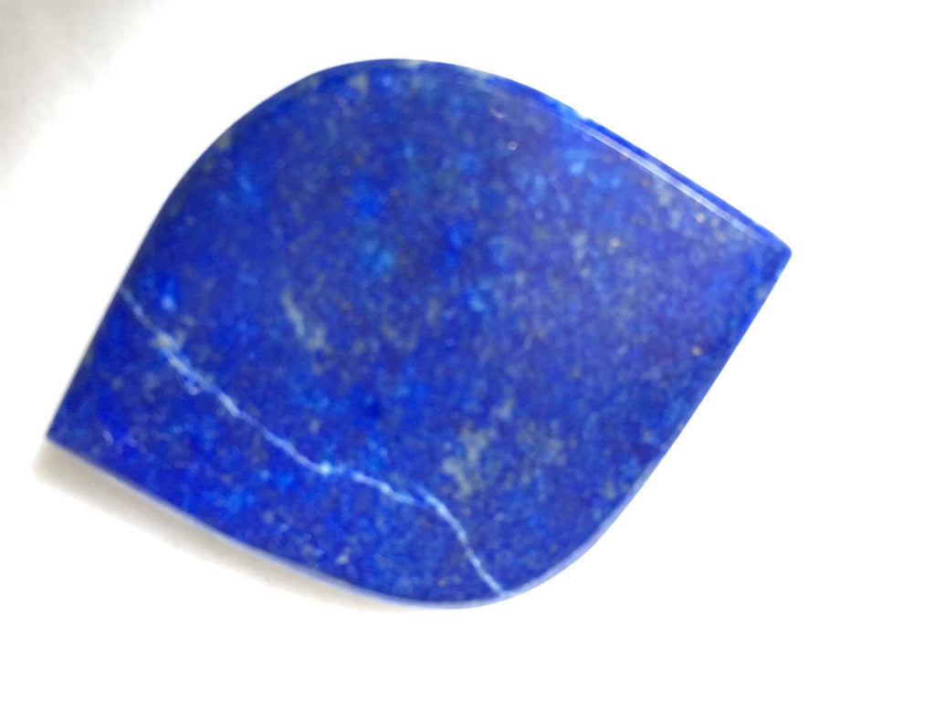 Deep Blue Lapis Lazuli Leaf cabochon 20