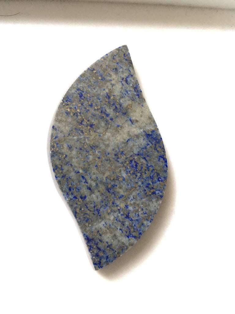 Deep Blue Lapis Lazuli Wave cabochon 36 grams