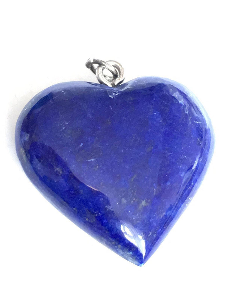 Heart Shaped Lapis Lazuli Pendant 17 grams