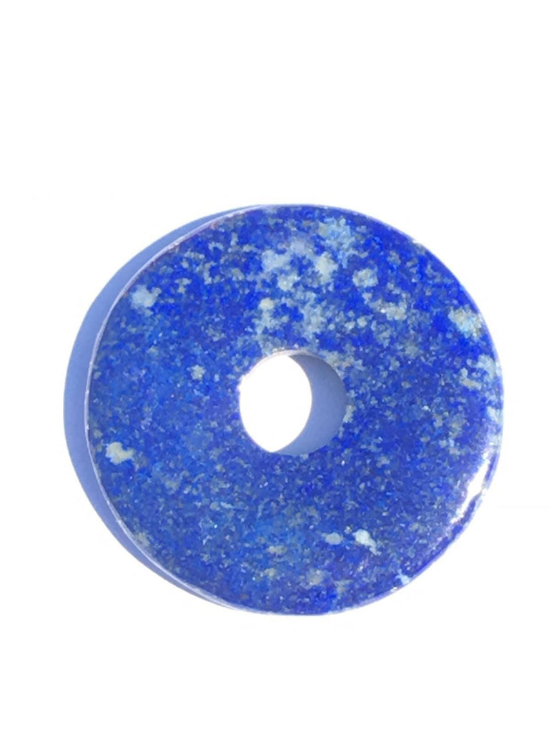 Lapis lazuli donut pendant 40/50mm
