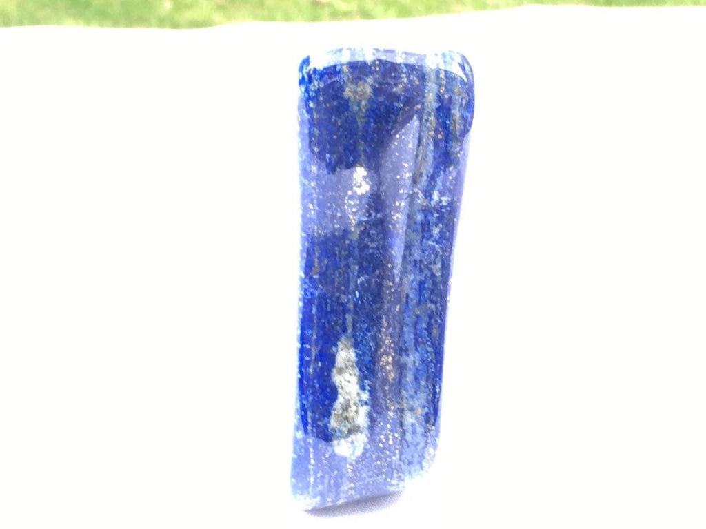 Royal Blue Lapis lazuli naturally shaped sculpture 255 grams 10x4x3cm