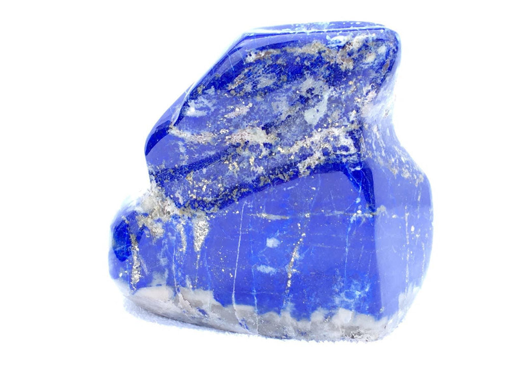 Deep Blue Lapis Lazuli Freeform  Madani Quality AAA (1300g)