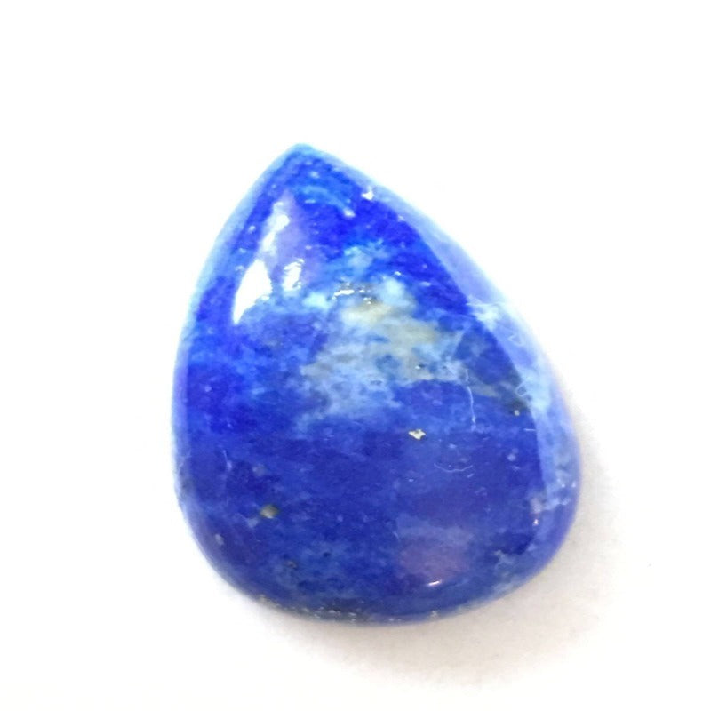 Royal Blue Tear drop Shaped Lapis Lazuli Cabochon AAA 2 grams