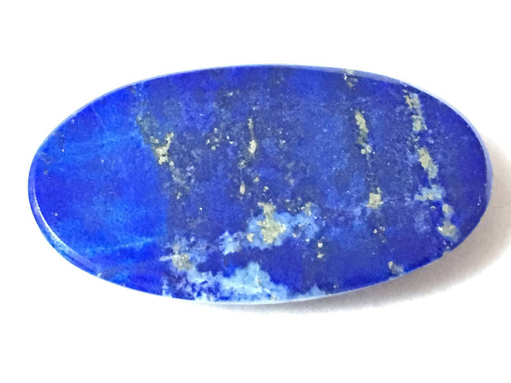 Royal Blue Oval Shaped Lapis Lazuli Cabochon (Madani AAA) 8grams
