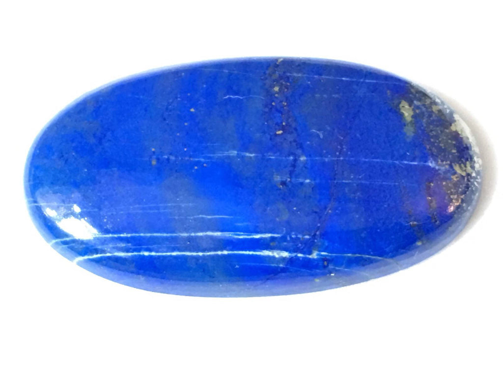Royal Blue Oval Shaped Lapis Lazuli Cabochon (Madani AAA)