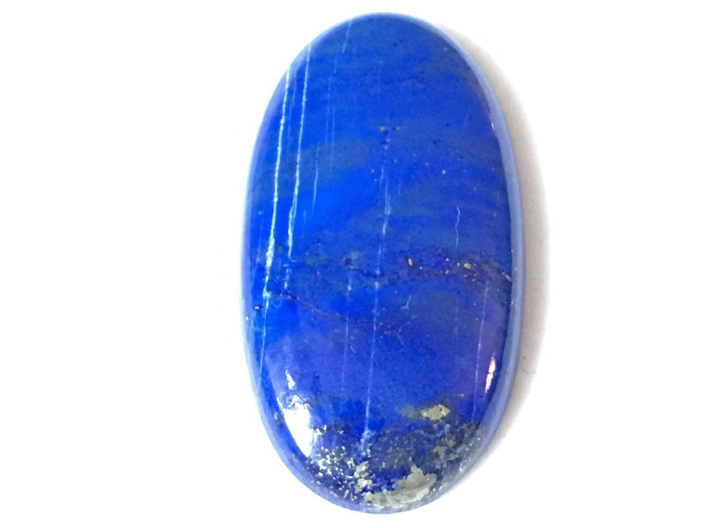 Royal Blue Oval Shaped Lapis Lazuli Cabochon (Madani AAA)