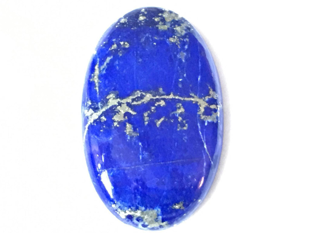 Royal Blue Oval Shaped Lapis Lazuli Cabochon AAA 10grams