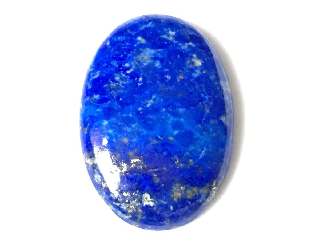 Royal Blue Oval Shaped Lapis Lazuli Cabochon AAA 9grams