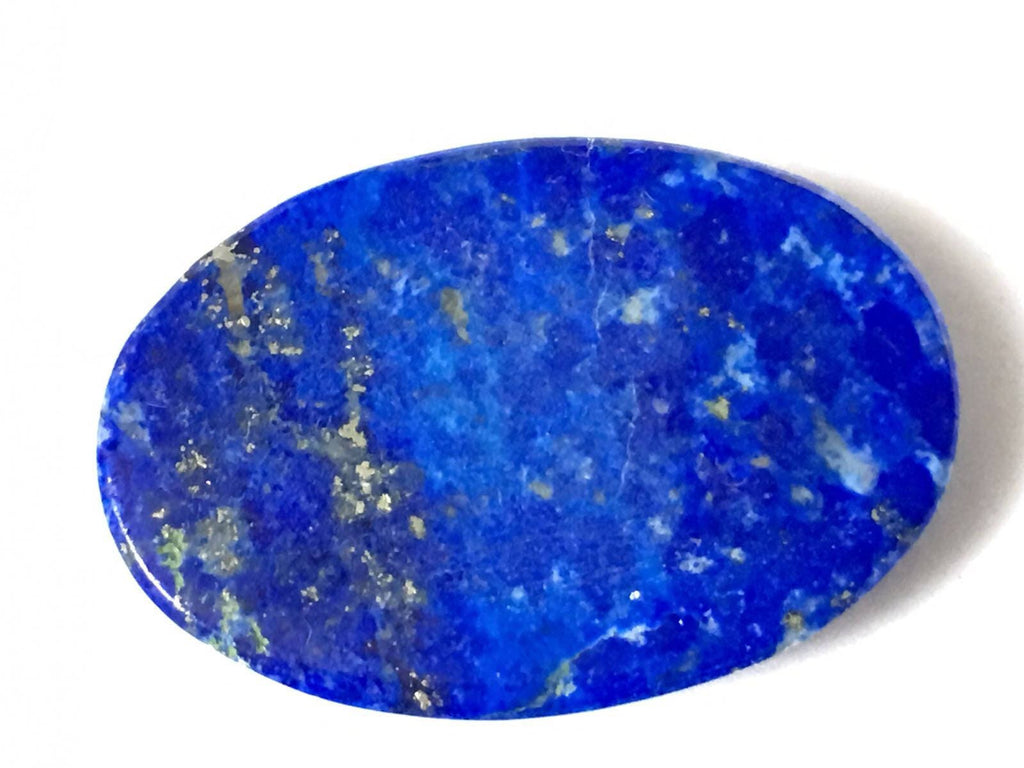 Royal Blue Oval Shaped Lapis Lazuli Cabochon AAA 9grams
