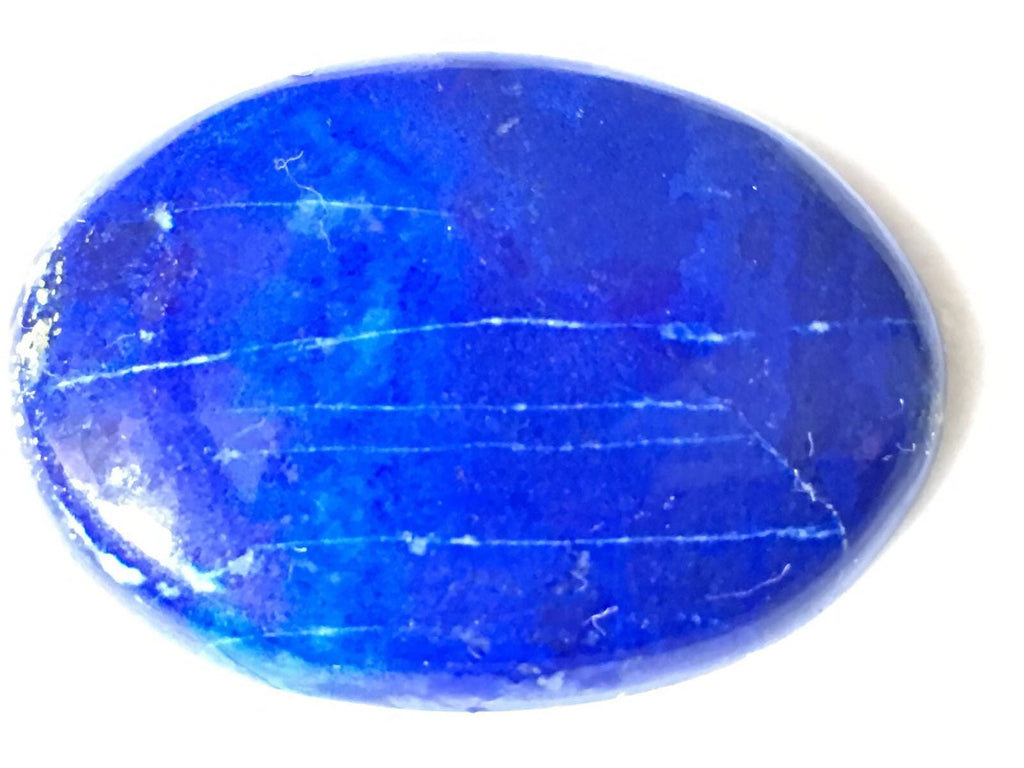 Royal Blue Oval Shaped Lapis Lazuli Cabochon AAA 1g
