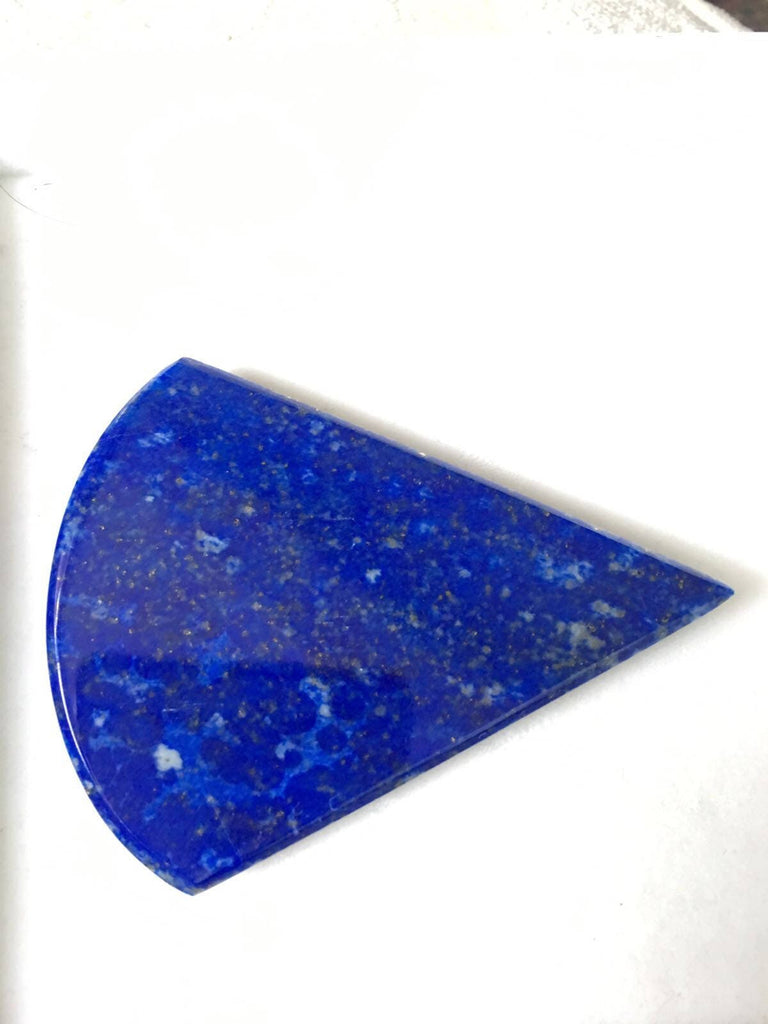 Lapis lazuli cone shaped cabochon