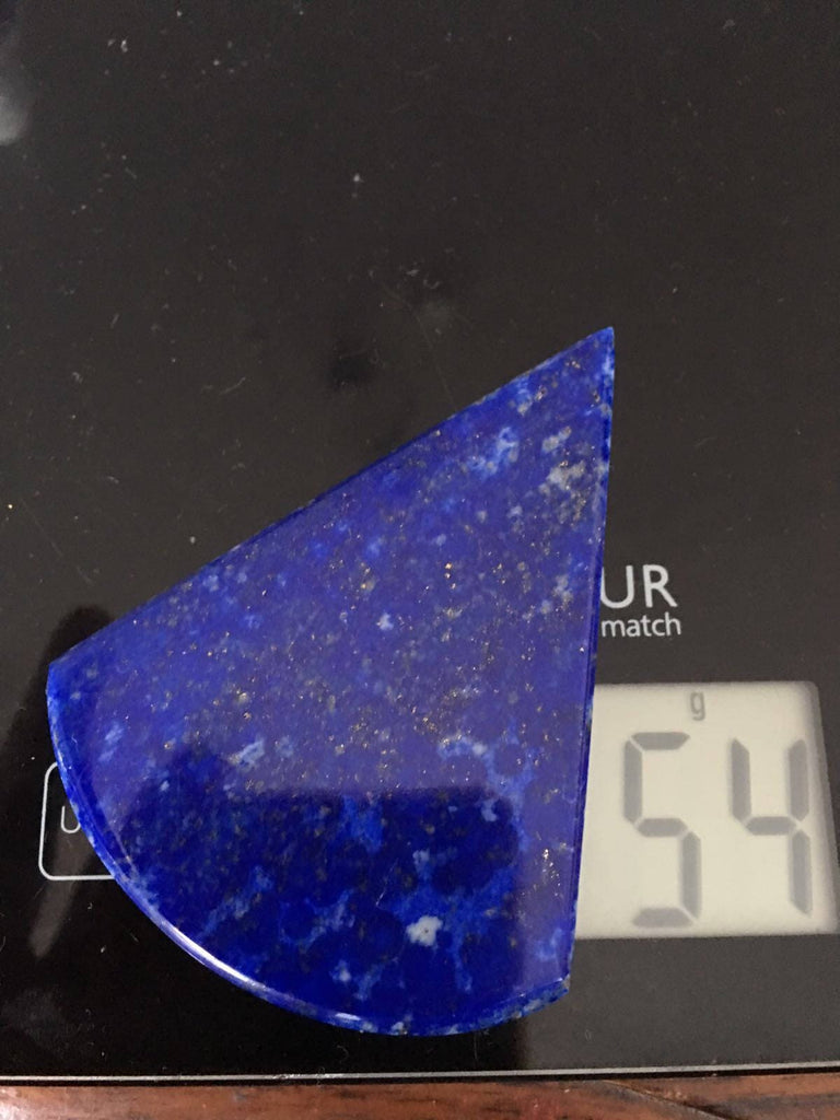 Lapis lazuli cone shaped cabochon