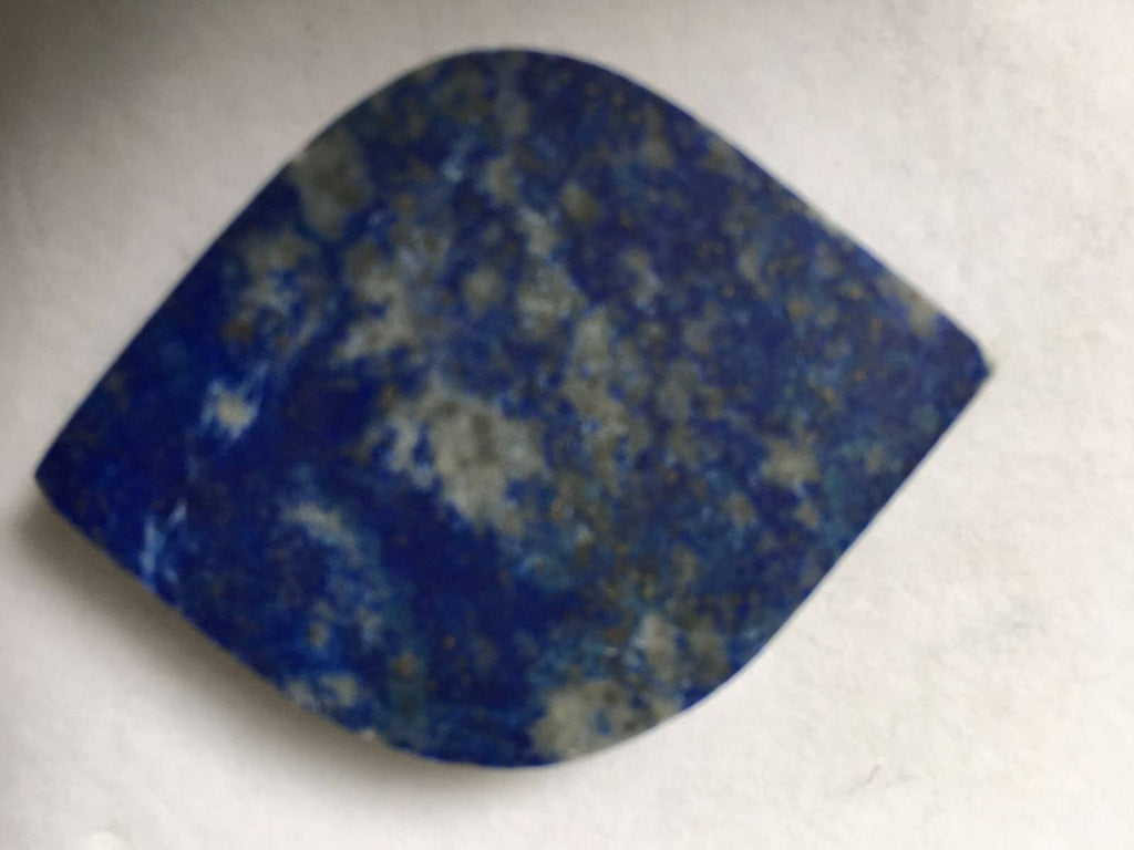 Deep Blue Lapis Lazuli Leaf cabochon 20
