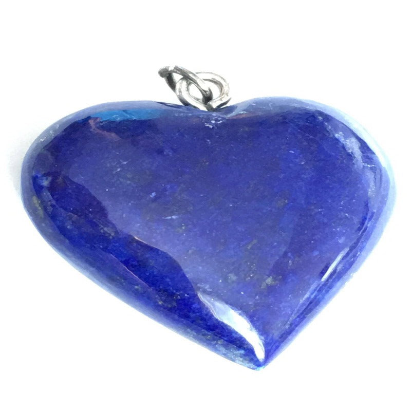 Heart Shaped Lapis Lazuli Pendant 17 grams