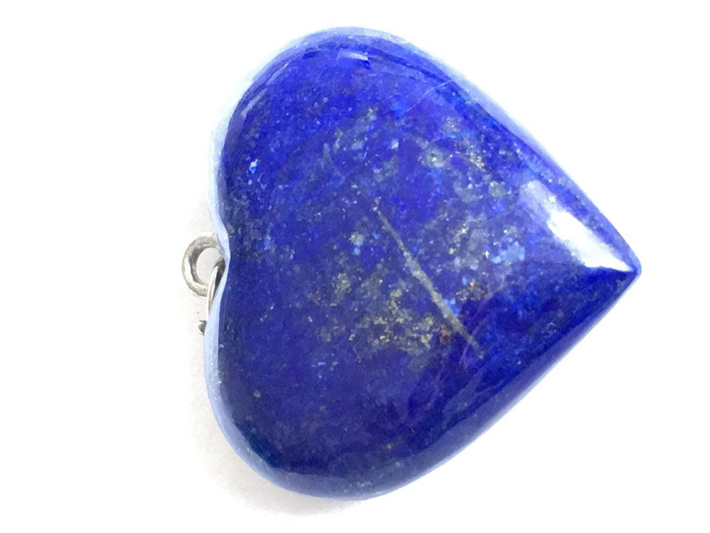Heart Shaped Lapis Lazuli Pendant 17 grams