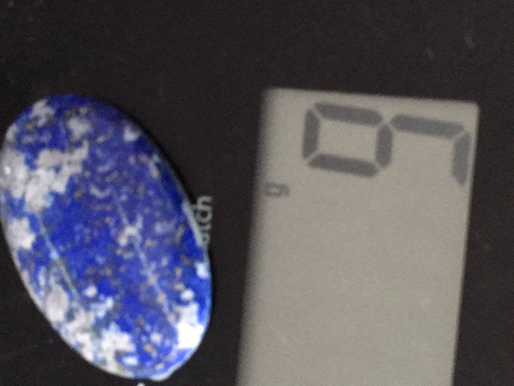 Blue Oval Shaped Lapis Lazuli Cabochon (Madani AAA)