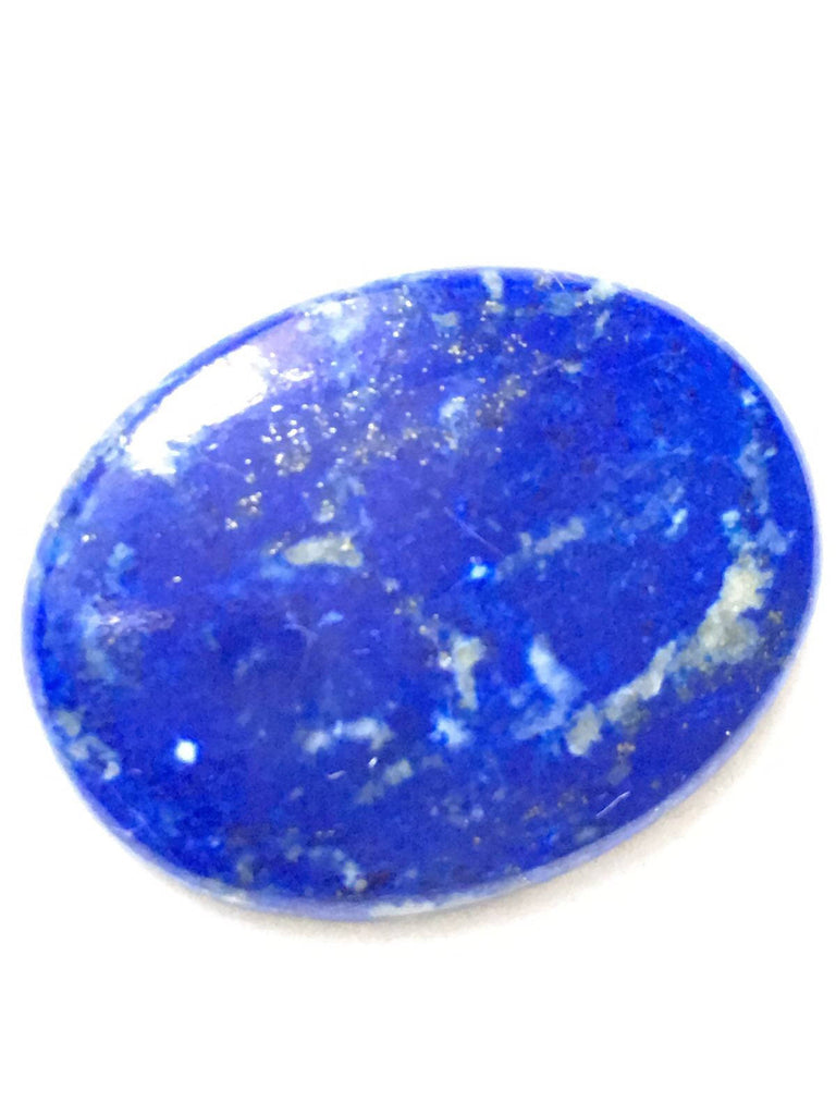 Deep Blue Oval Shaped Lapis Lazuli Cabochon (Madani AAA)