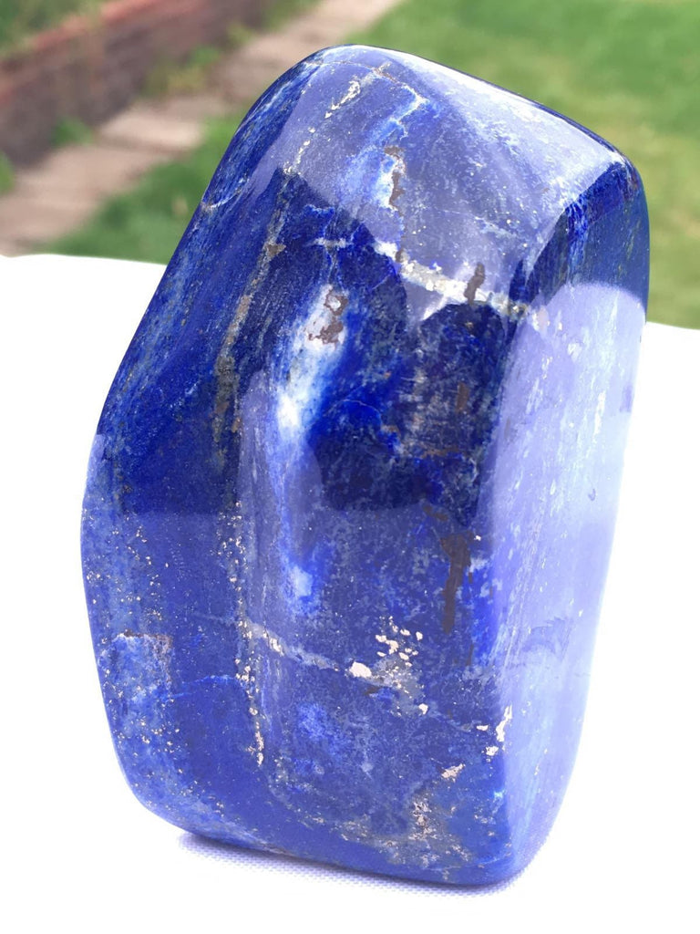 Royal Blue Lapis lazuli  375grams 9x5x3.5cm