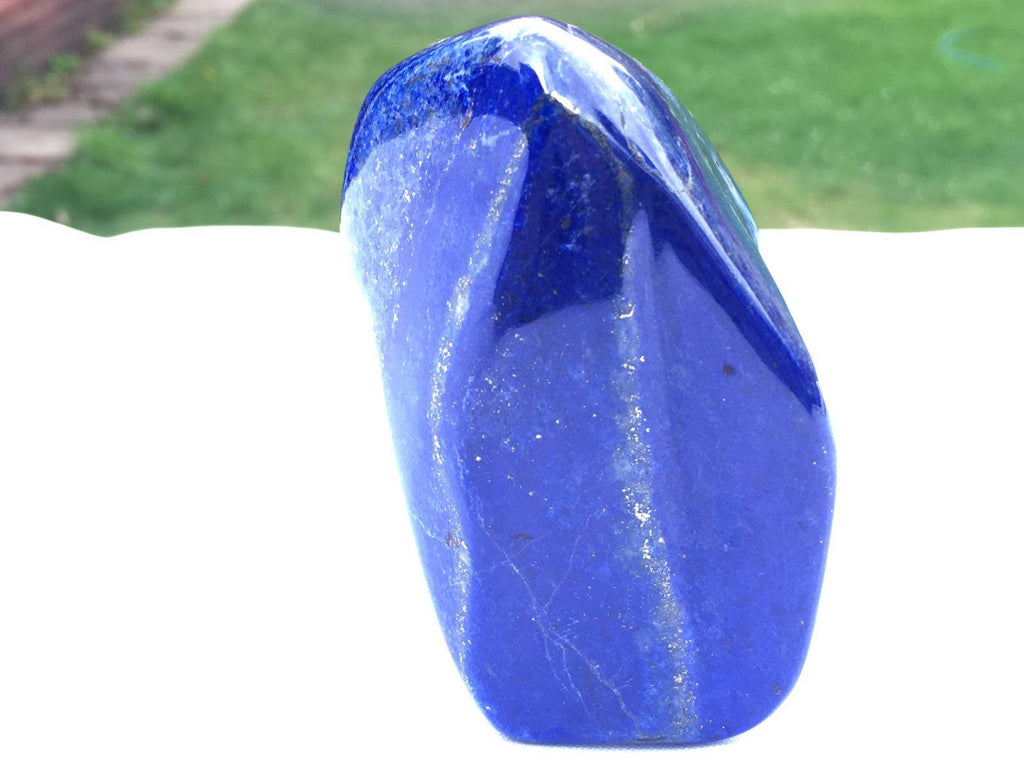 Royal Blue Lapis lazuli  375grams 9x5x3.5cm