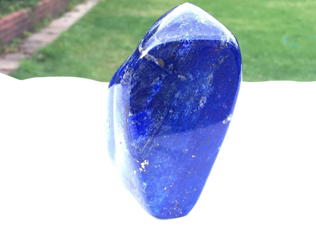 Royal Blue Lapis lazuli  375grams 9x5x3.5cm