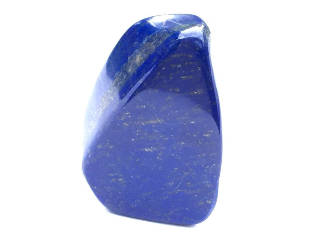 Royal Blue AAA Lapis lazuli naturally shaped sculpture 248grams 8x5x3cm