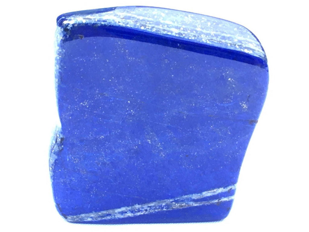 Lapis lazuli naturally shaped sculpture 222grams 8x6.5x1.5cm