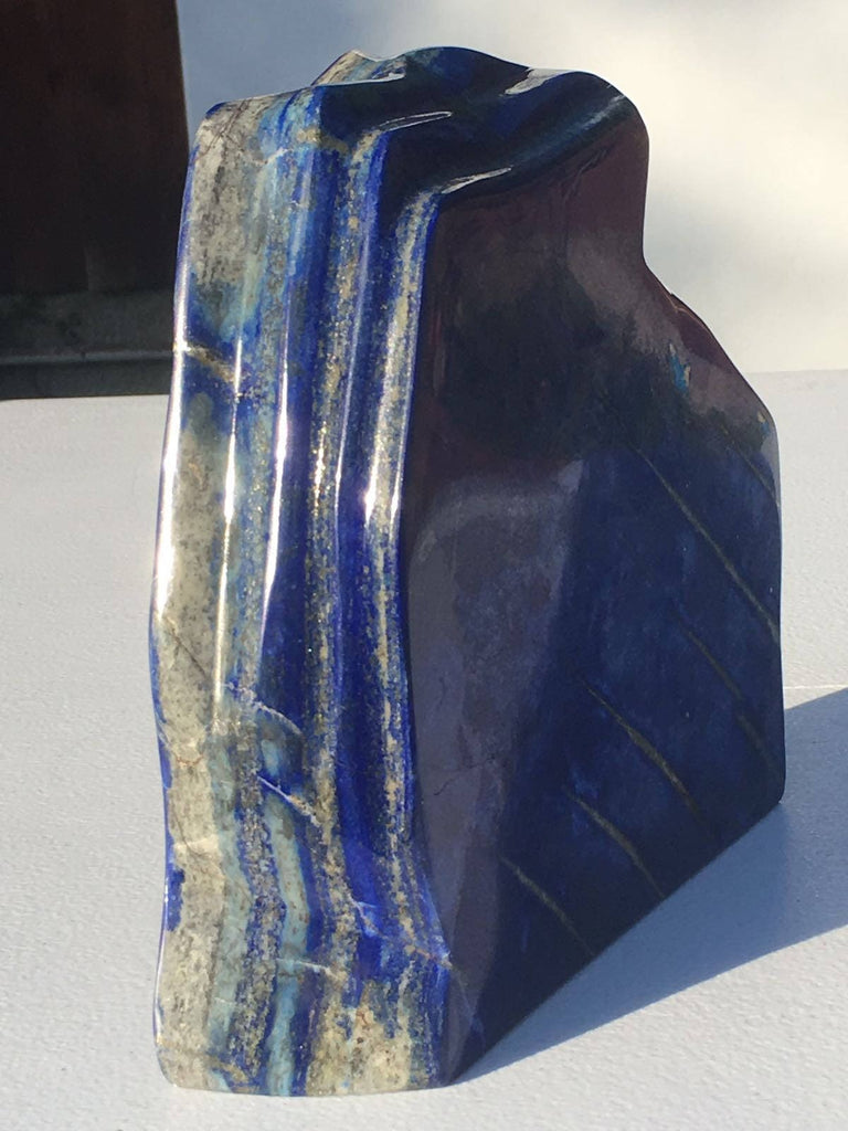 Lapis lazuli naturally shaped sculpture 4.5KG  19x18x6cm