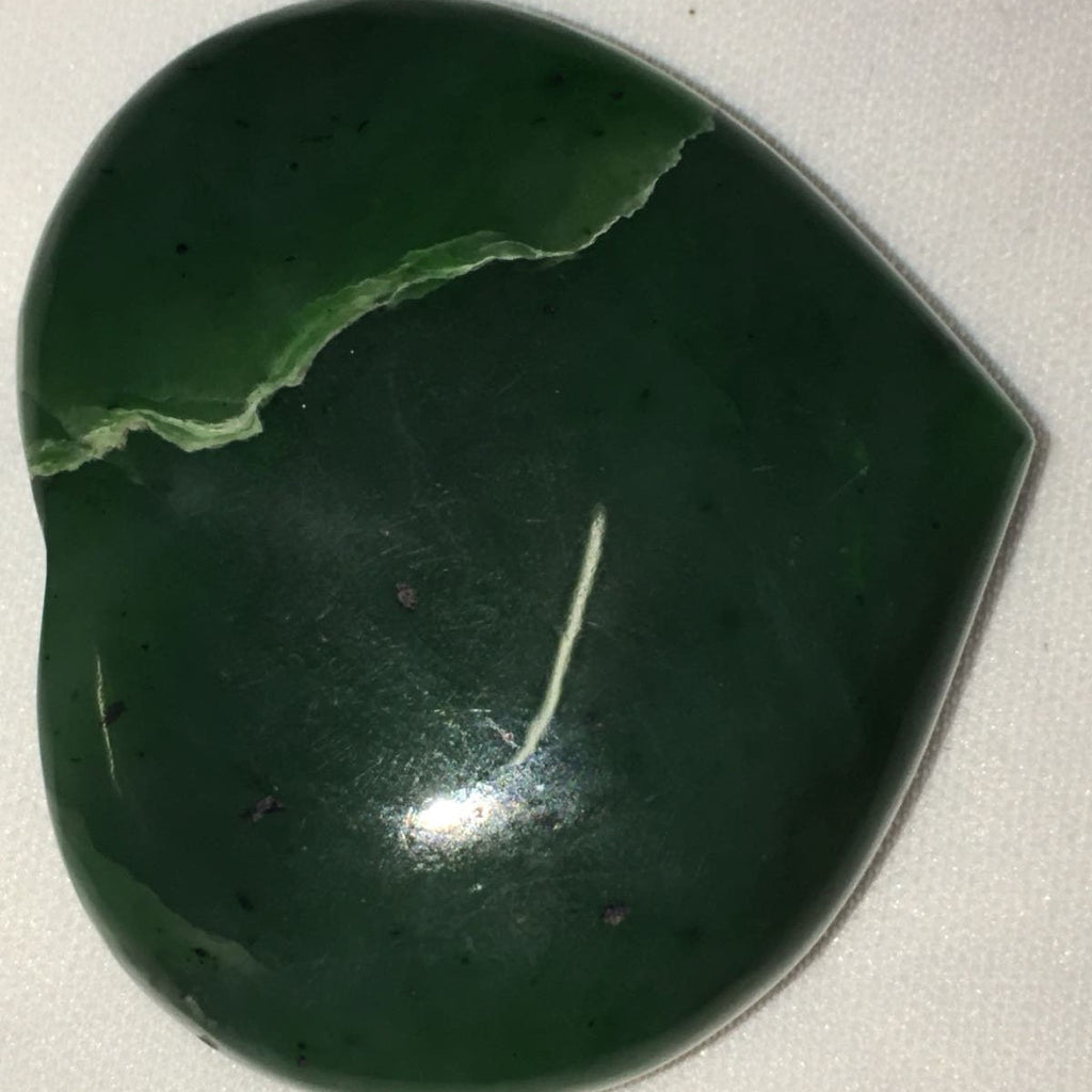 Nephrite Jade Heart 60 grams