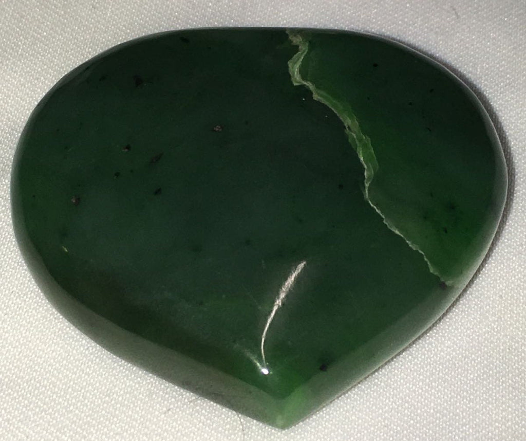 Nephrite Jade Heart 60 grams