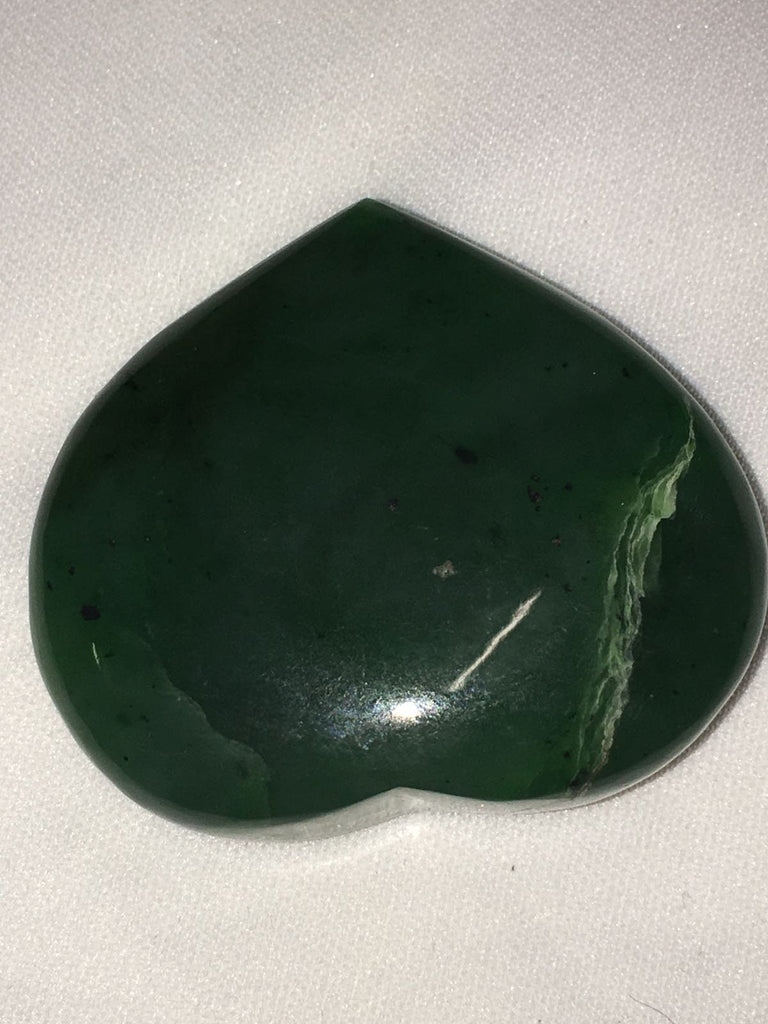 Nephrite Jade Heart 60 grams